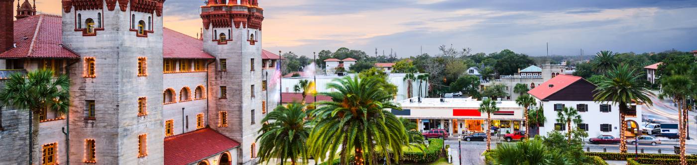 View of city hall in St. Augustine, Florida 