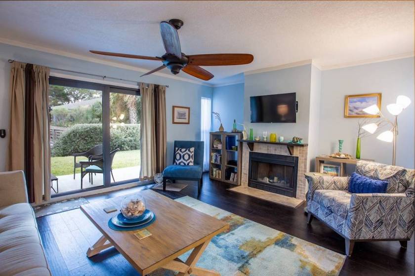 Living room of St. Augustine vacation rental